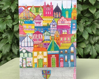Hazel Grove card