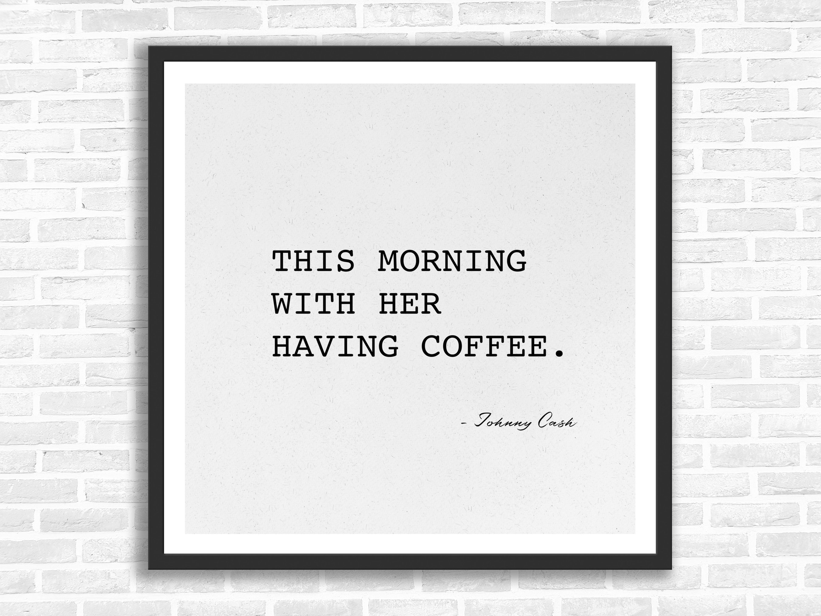 This Morning with Her Having Coffee, DIGITAL DOWNLOAD