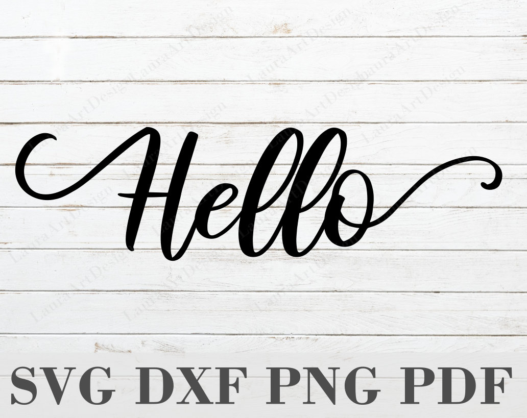 Hello Typography Overlays Text Cursive Photography Gift Card Etsy