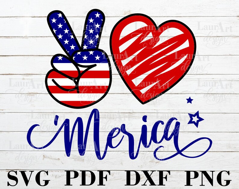 Free Free 63 Peace Love America Svg SVG PNG EPS DXF File