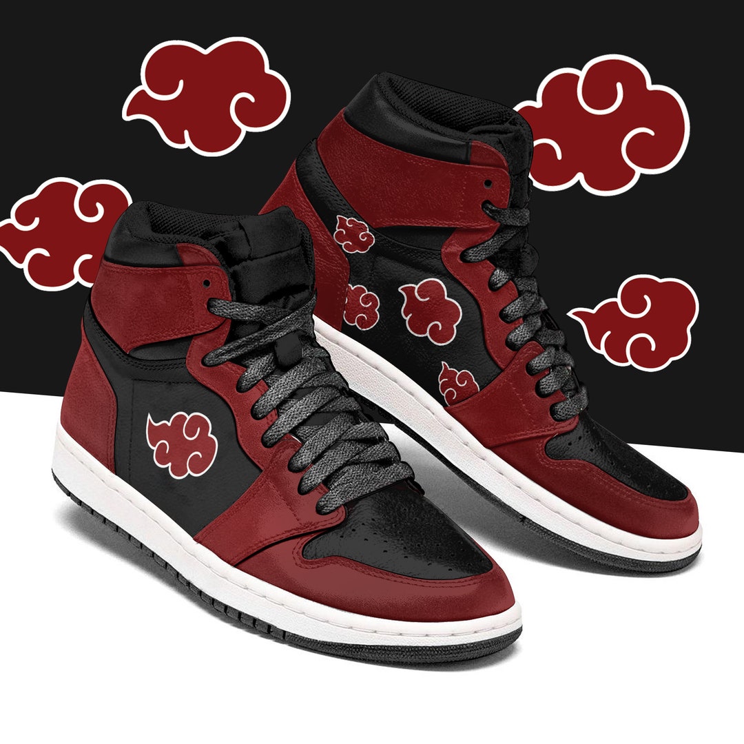 Akatsuki Red Clouds Equil Street Kicks - Unisex