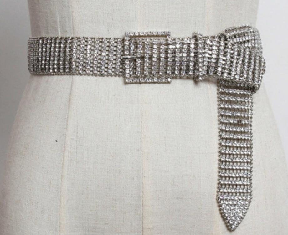 rhinestone belt womens