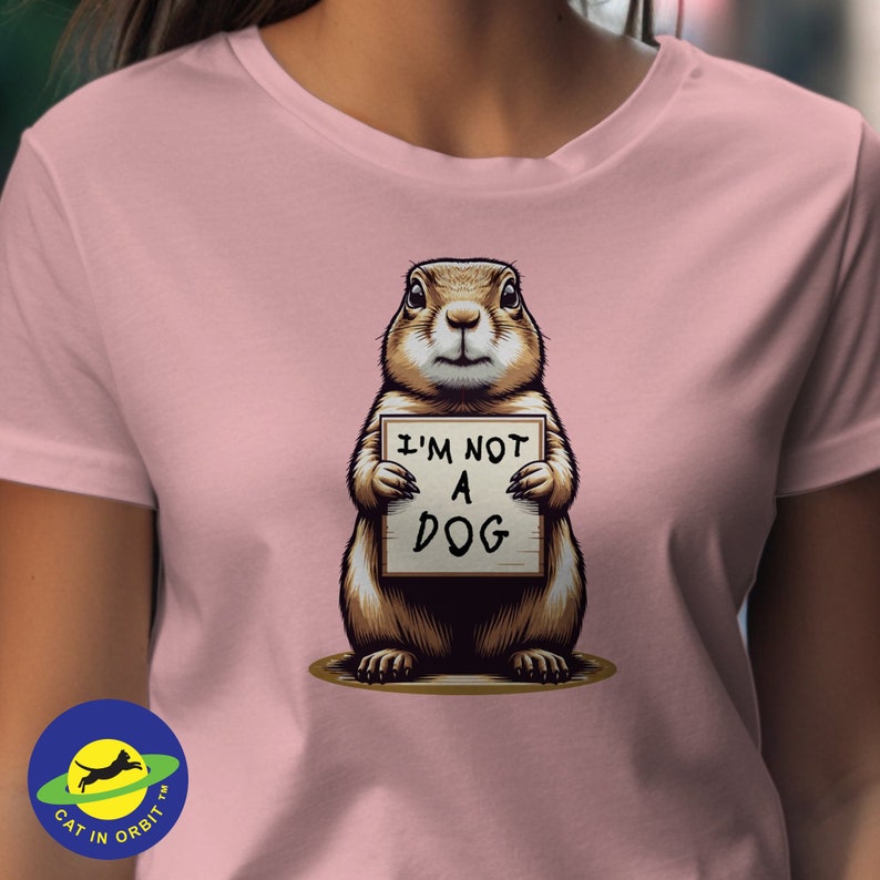 Funny Prairie Dog T-Shirt, Animal Pun Tee, Nature Lover Gift image 5