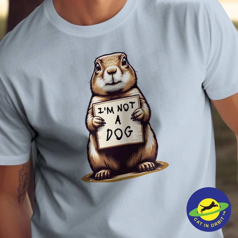Funny Prairie Dog T-Shirt, Animal Pun Tee, Nature Lover Gift image 3
