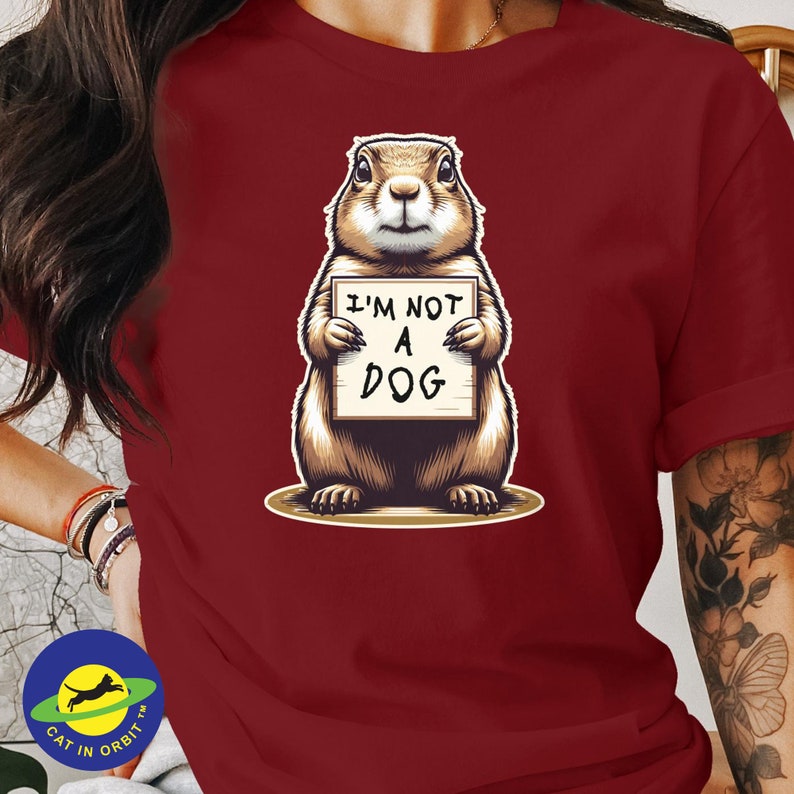 Funny Prairie Dog T-Shirt, Animal Pun Tee, Nature Lover Gift image 6