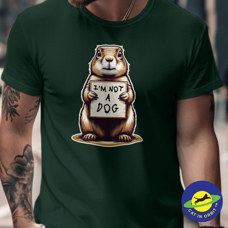 Funny Prairie Dog T-Shirt, Animal Pun Tee, Nature Lover Gift image 4
