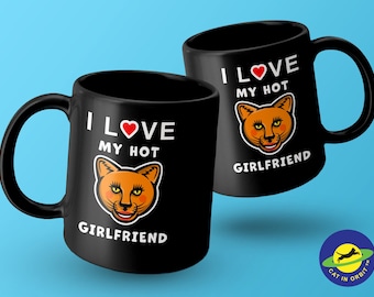 I Love My Older Hot Cougar Girlfriend funny graphic Mug.