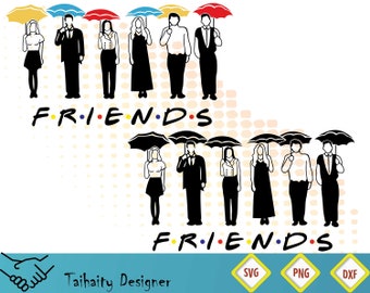 Download Friends show vector | Etsy