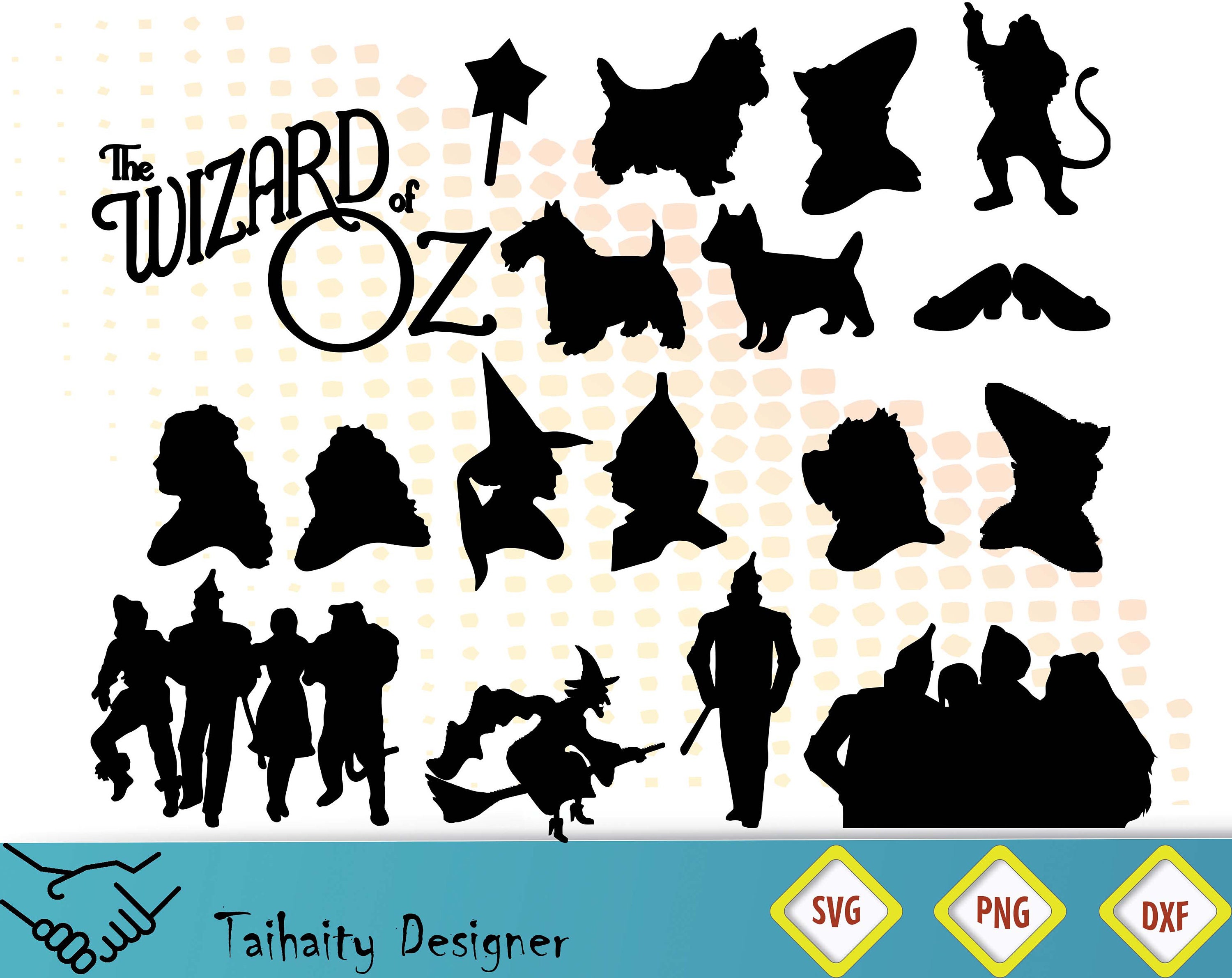 Wizard of Oz svg file/ Wizard of Oz svg dxf png/ Printable/ Etsy