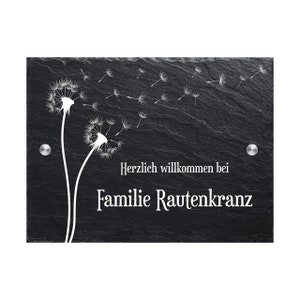 engraved door plate