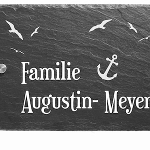 Door sign nameplate door sign slate