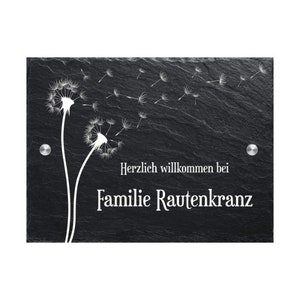 engraved door plate