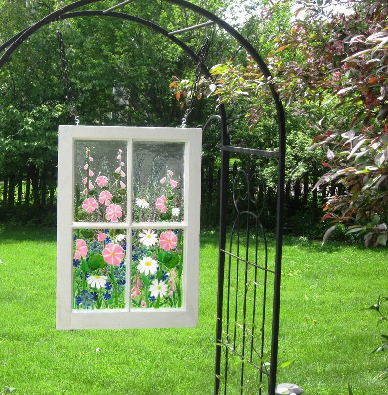 Custom Art Glass Made Just for You, Artist Created Fused Glass Flower