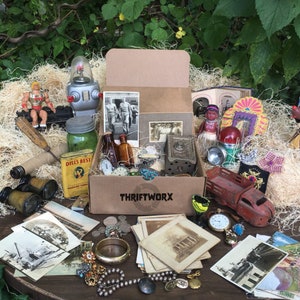 Build Your Own French Brocante Mystery Box [Face Value or More] Blind Picked items from 1920s to 1990s
