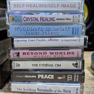 Self Help & Relaxation Cassette Tapes Vintage