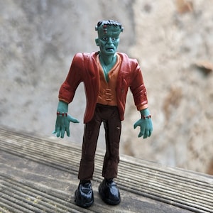 1992 #6 Frankenstein 3,75" PVC Figur Yolanda Monster Spanisch Super Monstruos Horror Halloween