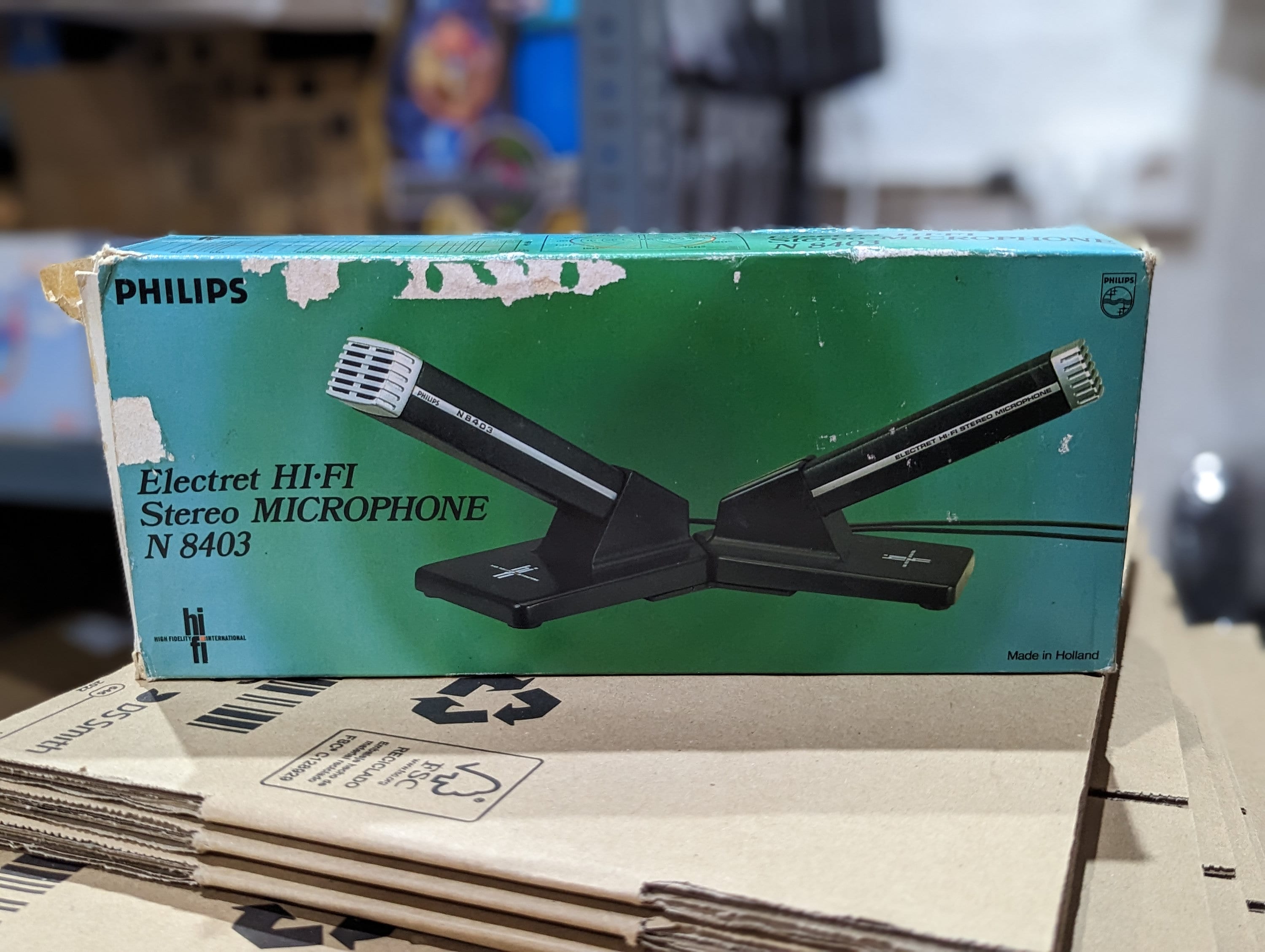 Philips N8403 Stereo Microphone - Etsy