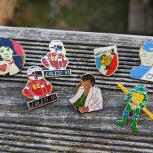 Misc Vintage Pin Badges 80s & 90s
