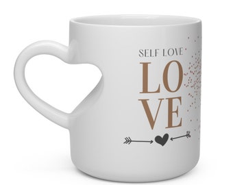 TASSE DE forme de coeur d’AMOUR DE SOI D’ANL