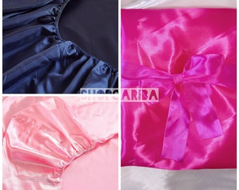 satin mini crib sheet