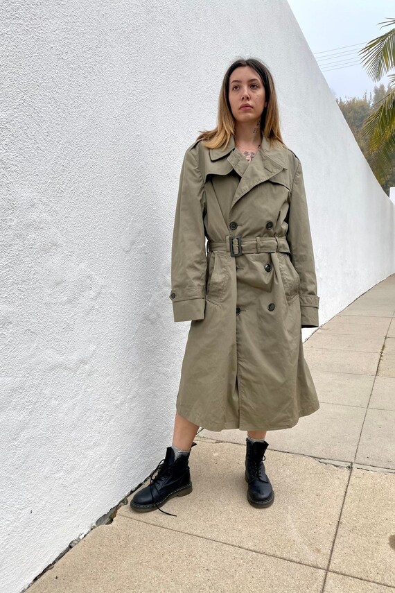 Vintage mens trench coat with zip out lining London F… Gem