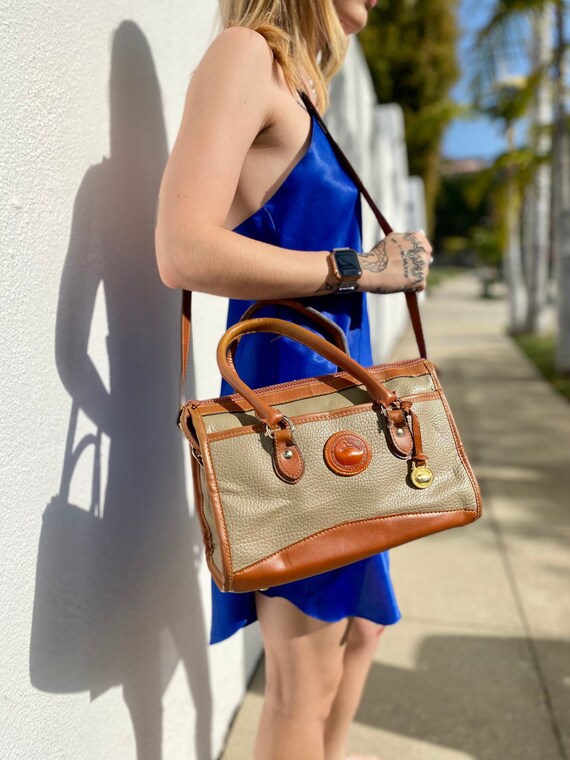 Dooney & Bourke Vintage 90s Leather Satchel