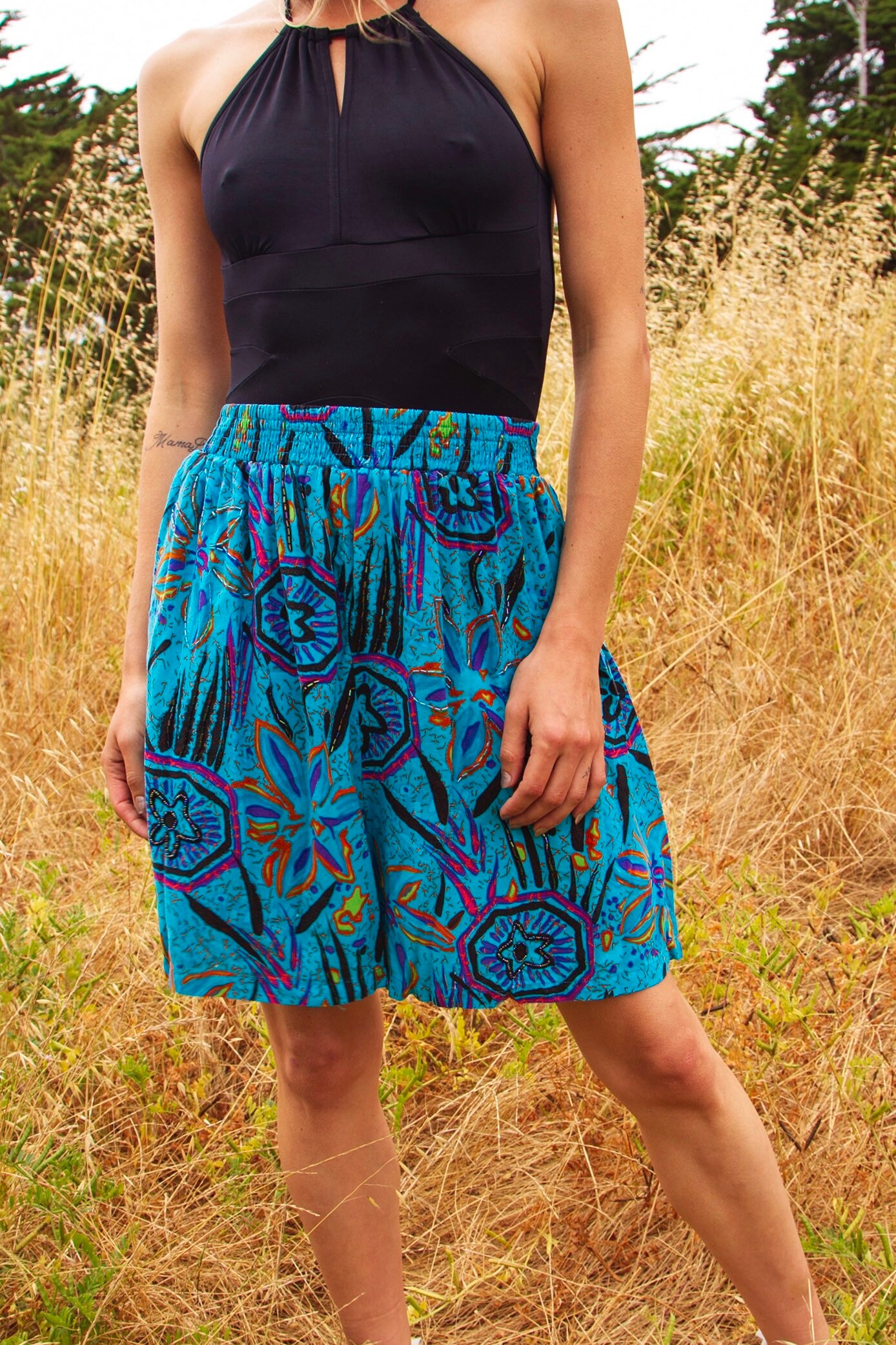 Vintage Batik Jams Shorts Tropical 