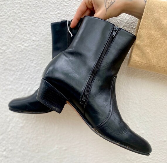 Chelsea Men's Sleeve Vintage Handmade Leather Boots