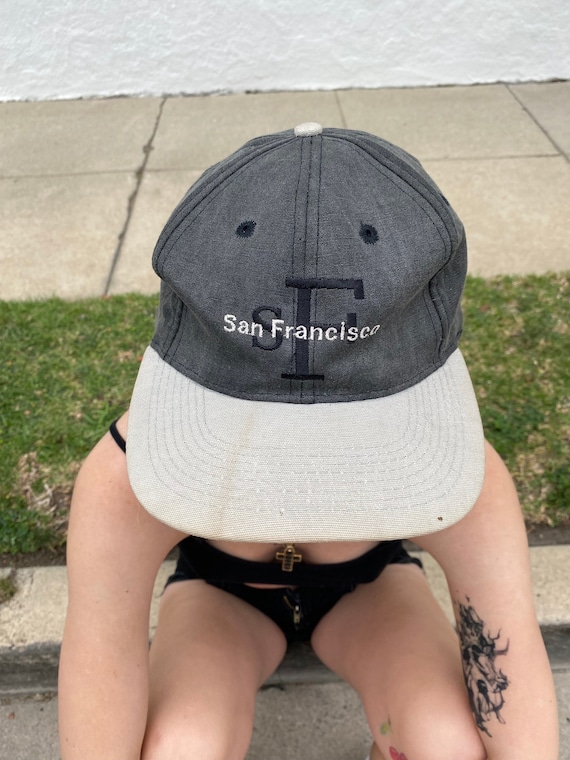 Vintage San Francisco Snapback Hat, Vintage Baseba