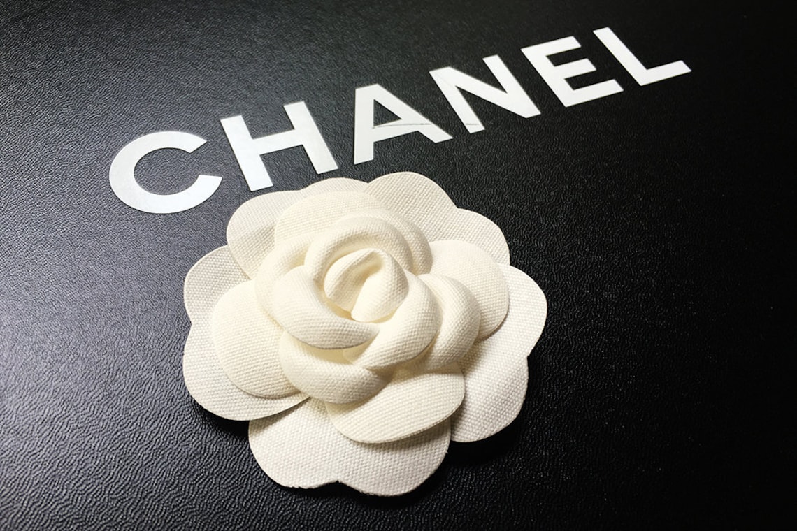 Authentic CHANEL Large Ivory Fabric Camellia Flower to Making | Etsy