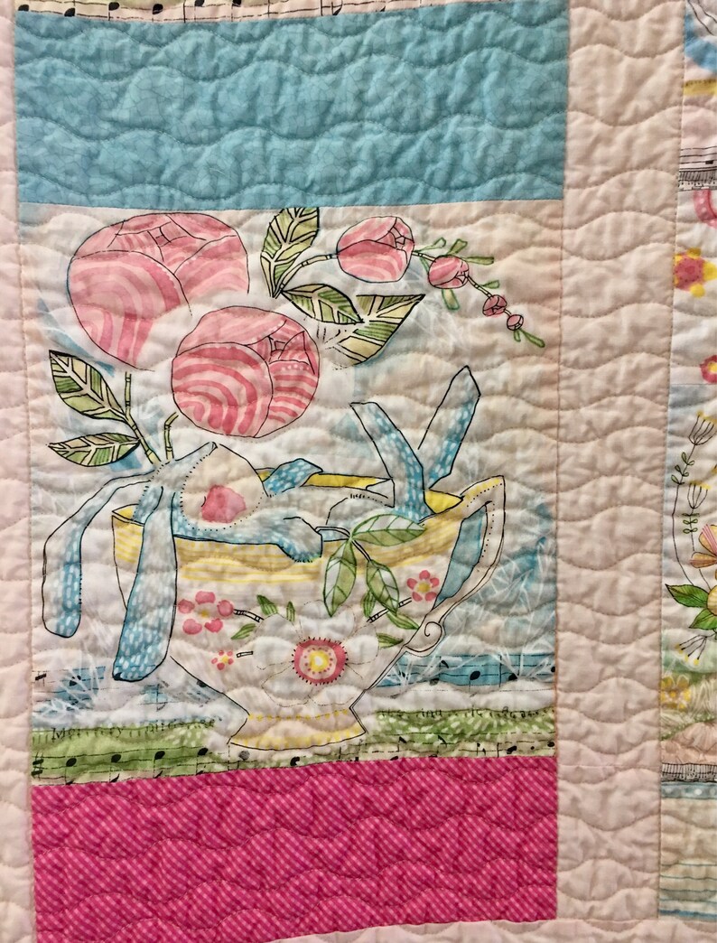 Handmade Bunny Quilt