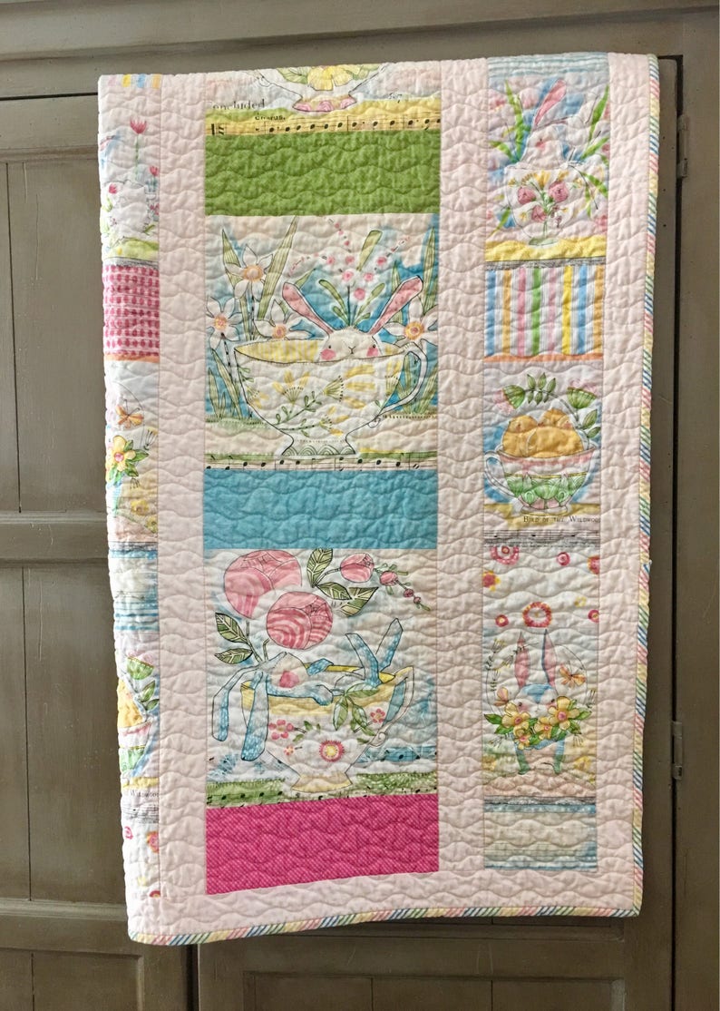 Handmade Bunny Quilt