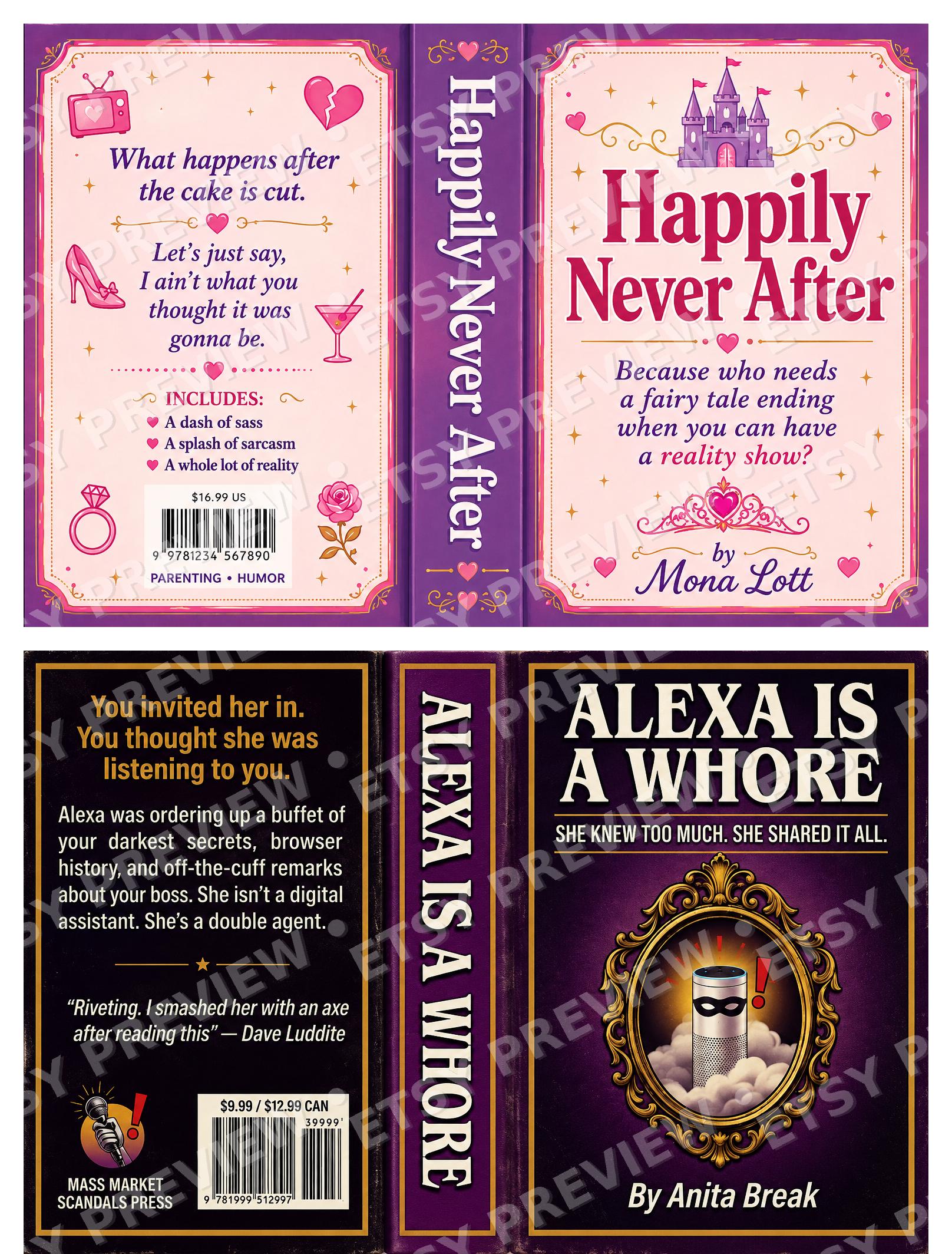 Funny Miniature Matchbox Books – Parody Books for Women – Tiny Faux ...