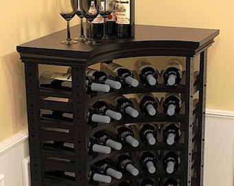 Corner Wine Rack