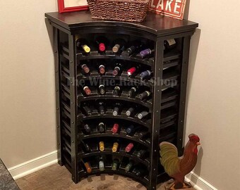 Corner Wine Rack Etsy