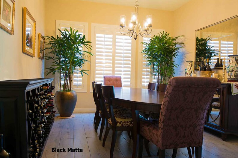 Wood Wine Buffet Table dining room wine tasting table Black Etsy