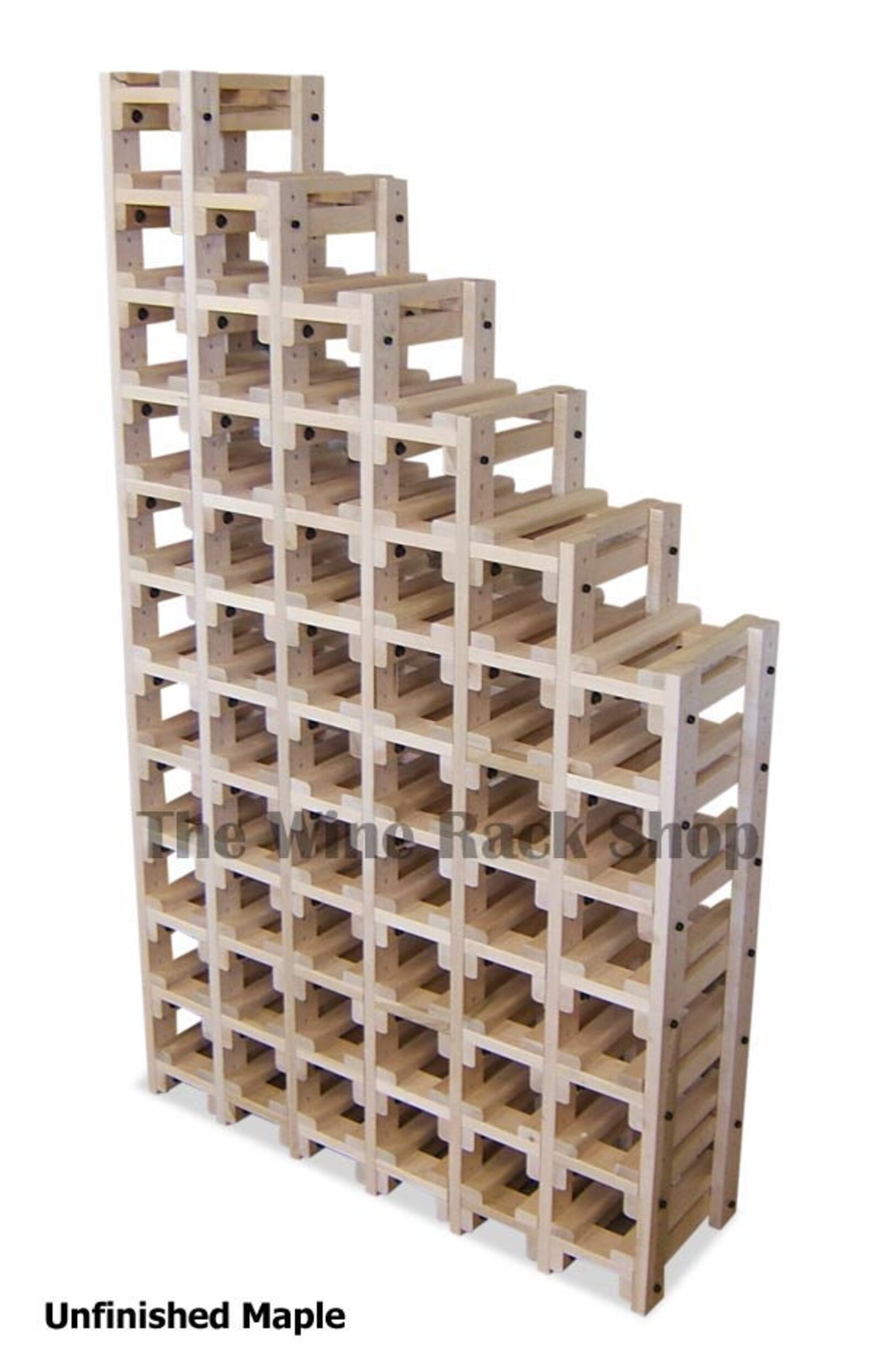 Waterfall Wine Rack Under stairs wine rack storage for 57 Etsy