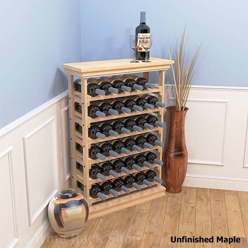 Large Bottle Wine Rack Store large format 1.5 liter bottles Etsy