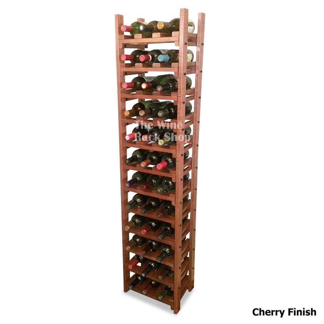 36 Bottle Tall and Narrow Wine Rack is Ideal for That Skinny Etsy