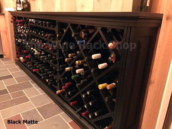 Wood Wine Buffet Table Dining Room Wine Tasting Table Black Etsy