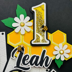 Bee Cake Topper, Bee Party, Honey Bee Babyshower, Bee Banner, Honey Bee Party