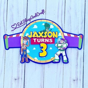 Custom Toy Story Cake Topper, Toy Story Cake Topper, Toy Story Birthday, Toy Story 4 Cake Topper