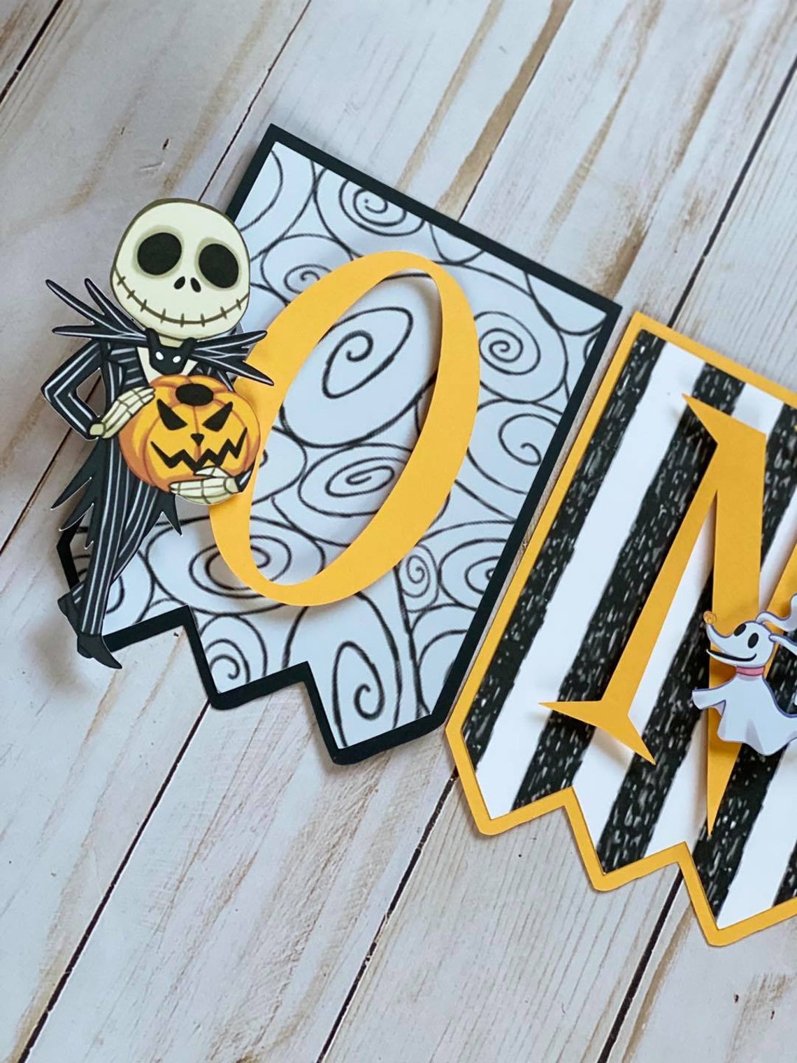 Jack Skellington Banner Nightmare Before Christmas Banner  Etsy