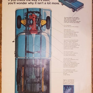Vintage GMC Trucks Ad // 1970s // Retro Decor