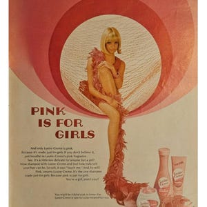 Vintage Lustre-Creme Shampoo Print Ad 1960s Retro Decor