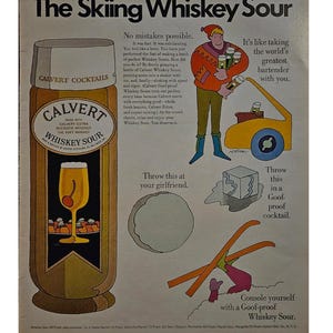 Calvert Whiskey - Etsy