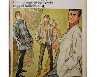 Vintage McGregor Sportswear Print Ad 1960er Jahre Retro Dekor