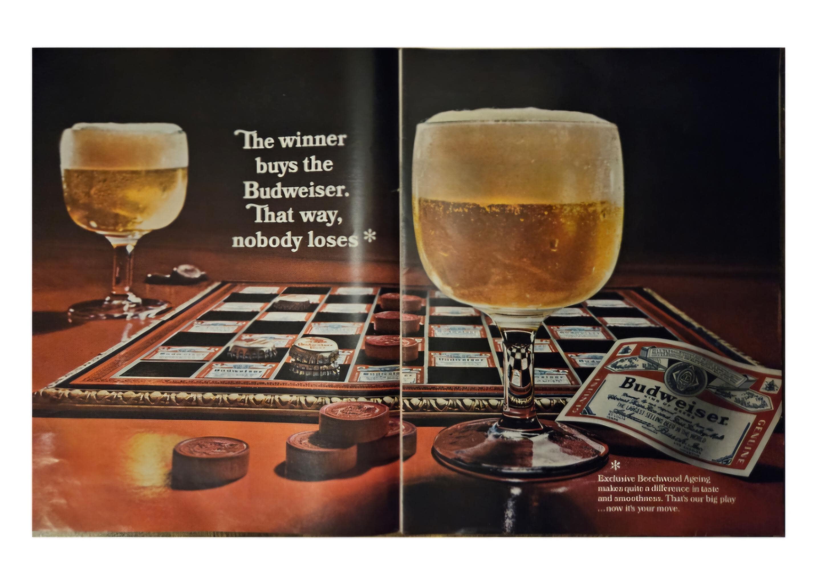 Budweiser ad 60s - Etsy 日本