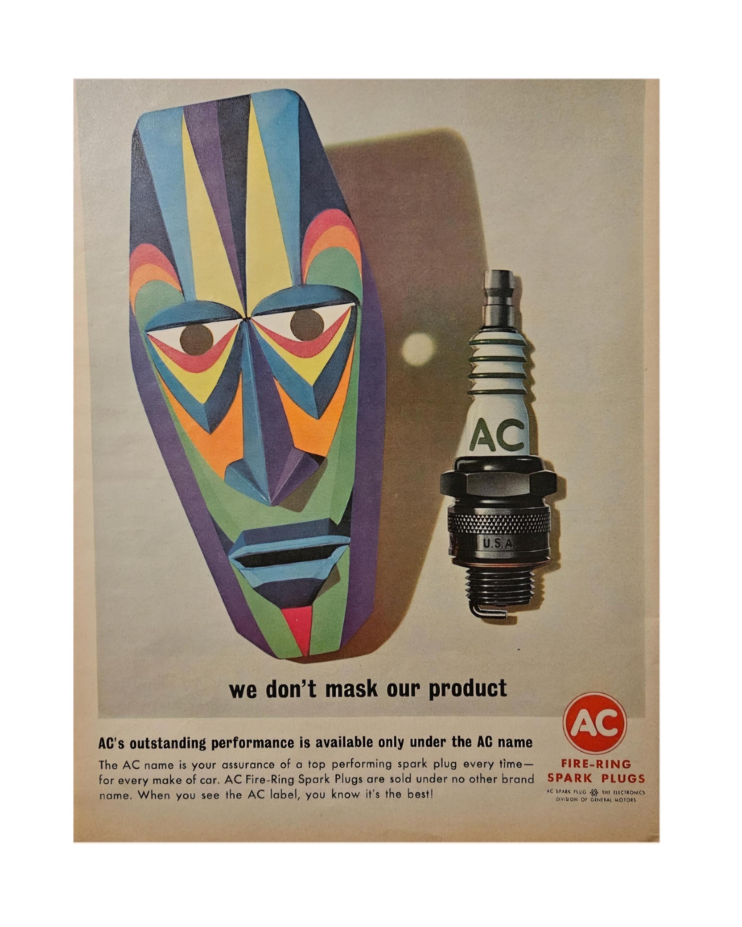 Vintage Ac Spark Plug - Etsy