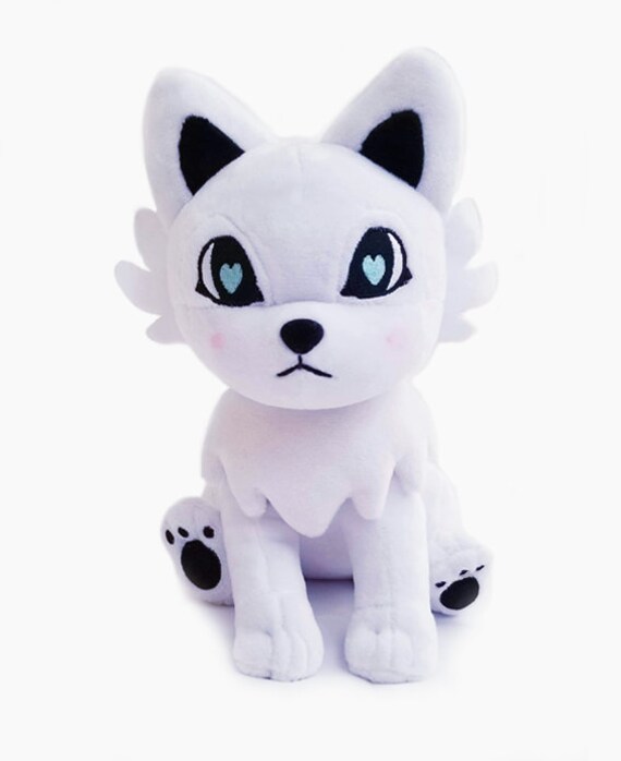 white wolf teddy